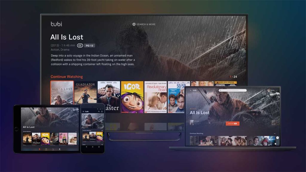 Tubi Tv free alternative for Netflix