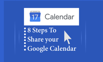 How to Share Google Calendar with others?